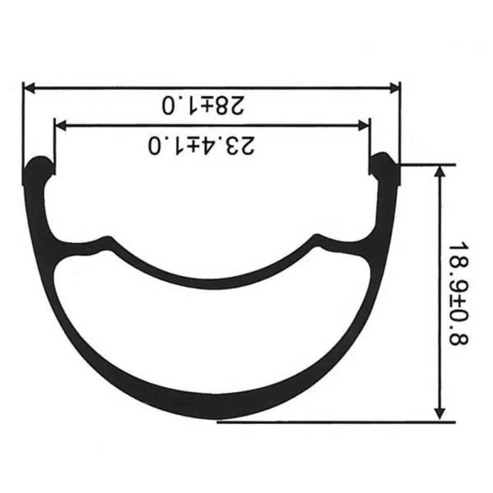 Rueda Delantera MTB SL23 29´´ Disc Tubeless 4 Rueda Delantera MTB SL23 29´´ Disc Tubeless - Imagen 2