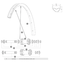 Mavic QRM Auto MTB Front Axle