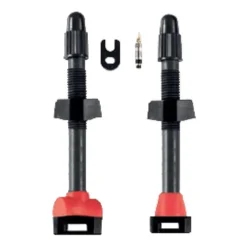 Válvula Tubeless Carbon 55mm 2 Unidades