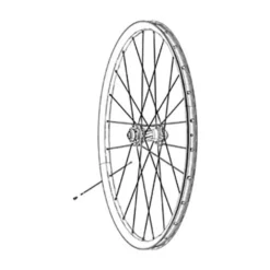 SRAM Cinta Tubeless 23 Mm Con Presta Válvula 60 Mm 2 Unidades